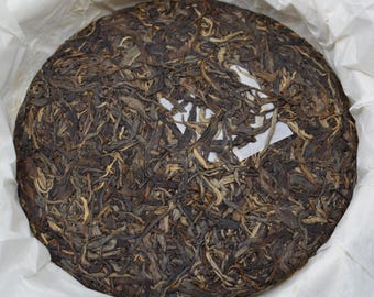 2017 Jingmai Dazhai Ancient Tree, Baifuzangcang raw puerh 16g