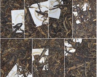 2016 Baifuzangcang Six Famous Mountain Raw Puerh Set ~112g