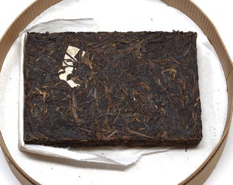 2012 Pasha (brick),  Baifuzangcang raw puerh 16g