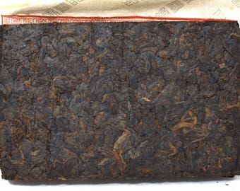 2021 Brown Butter Cookie Batter Shou Brick,  ripe puerh 16g