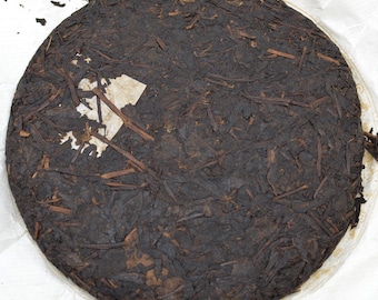 2017 Sweet Dew Wuji Ripe Emperor, Cultural Revolution Tianlong,  Baifuzang ripe puerh 16g