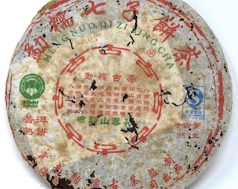 2006 Mengnuo Tea Factory Bulang ripe 357g