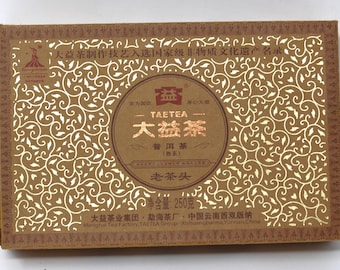 2010 Dayi Laochatou, ripe puerh 250g