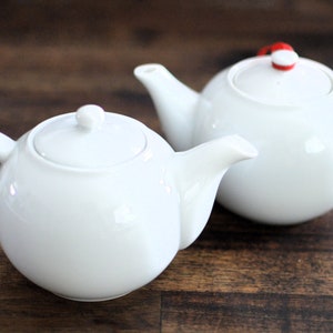 Basic White Porcelain Teapot 160ml-180ml