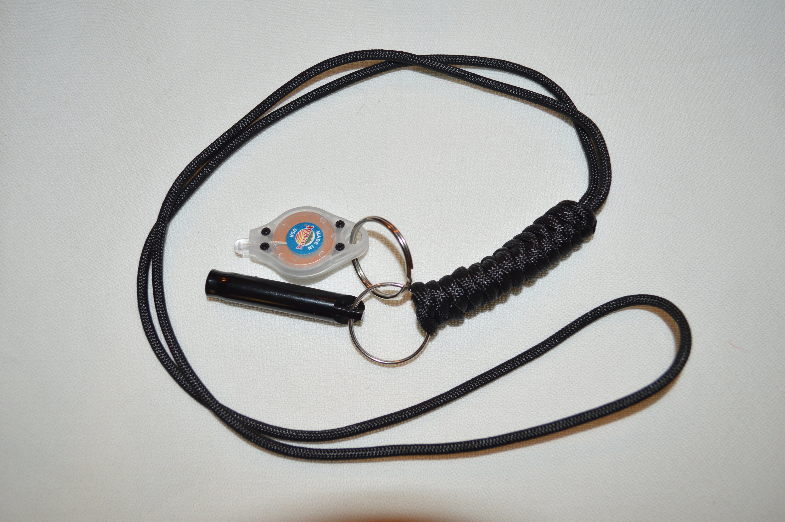 Paracord Lanyard Whistle Safety Whistle Paracord with Mini Etsy
