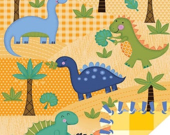 Dinosaur Fleece Bo Blanket, Dinosaur Fleece, Fleece Blanket, Baby Blanket, Dinos, Dinosaur Bedding, T-Rex Fleece, Gingham Fleece