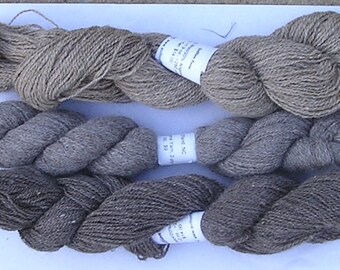 80/20 Wool/Angora Yarn in Natural Colors