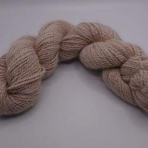 85/15 Fawn Angora/Wool Yarn
