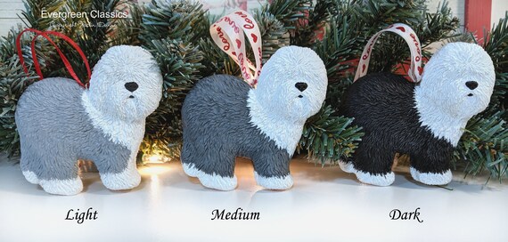 old english sheepdog christmas