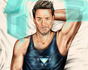 Iron Man Body Pillow Etsy