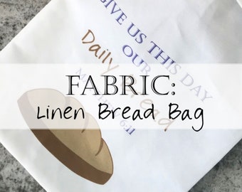 Fabric: Sew a Linen Bread Bag (breadbag)