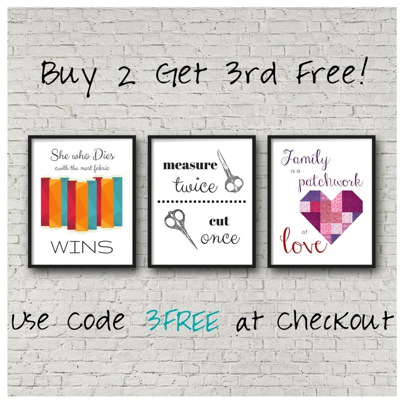 print measure twice cut once digital quilt or sew quote etsy