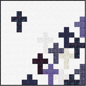 Crosses: 3 Ways a Christian Cross Quilt Pattern image 2