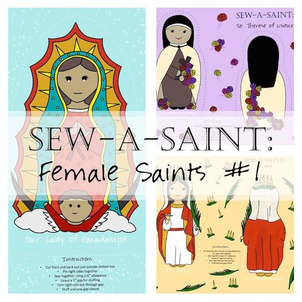 Catholic Saint Doll - Etsy
