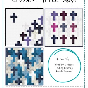 Crosses: 3 Ways a Christian Cross Quilt Pattern image 7