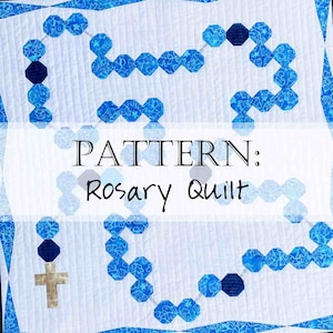 Quiltpatroon rozenkrans