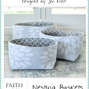 Nesting Baskets Pattern image 2