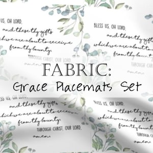 Fabric: Sew a Set of Grace Placemats