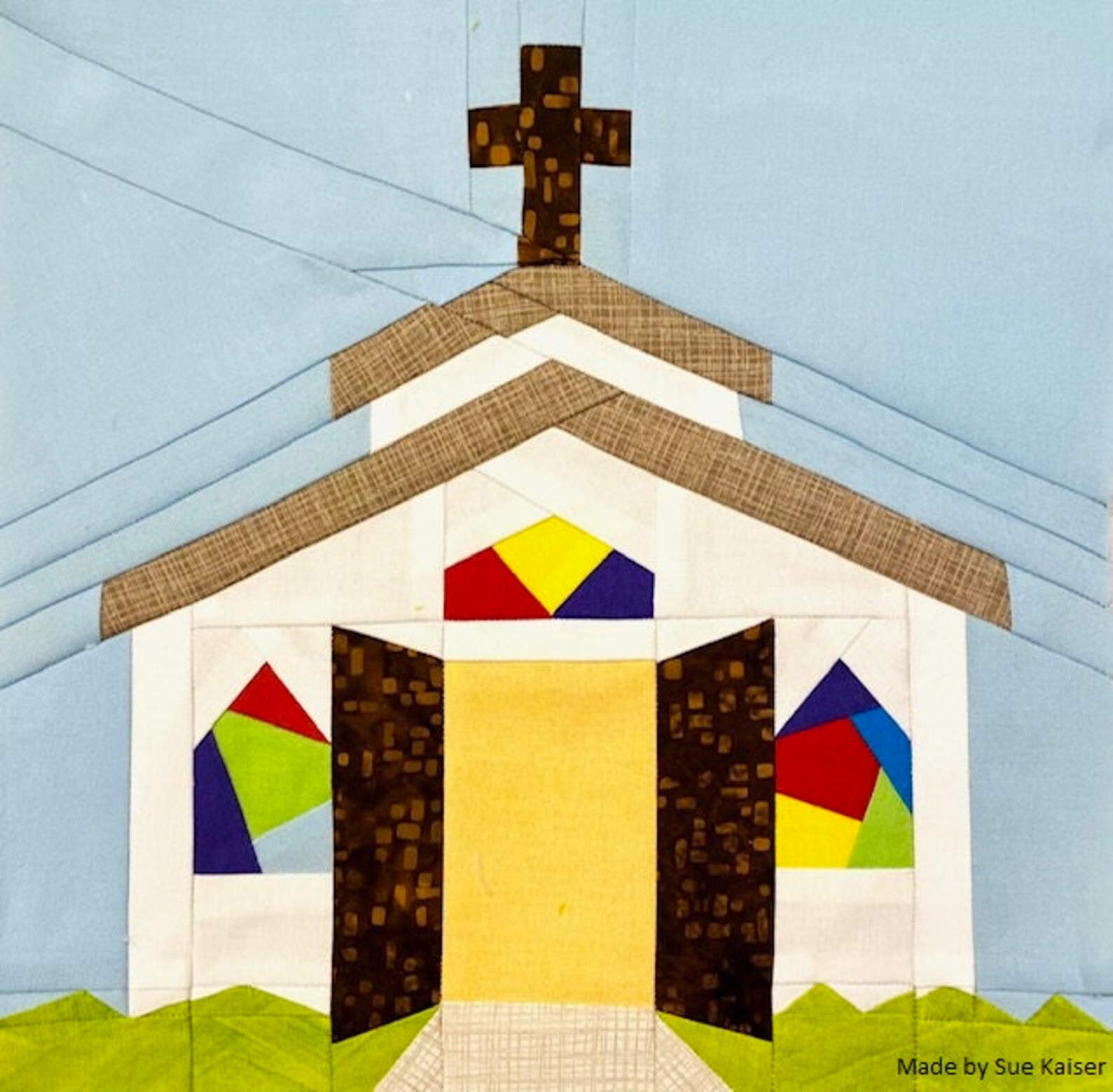 Quilt Block Pattern: Open Door Chapel / Church - Etsy