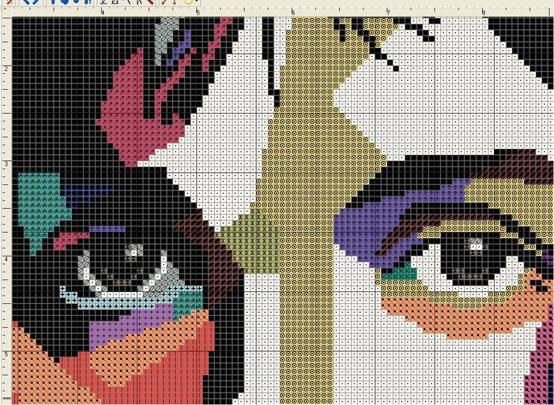 The Beatles Cross stitch pattern PDF Instant download | Etsy