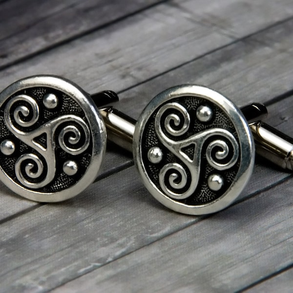 Celtic Cufflinks Etsy