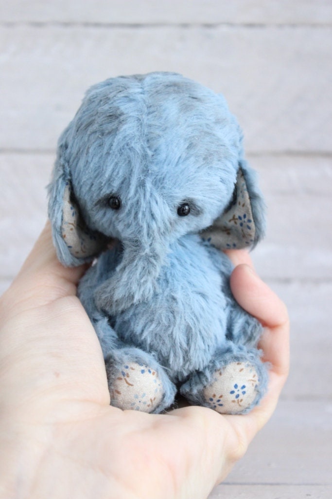 elephant personalised teddy