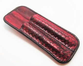 Double belt holster for pen - Triweave