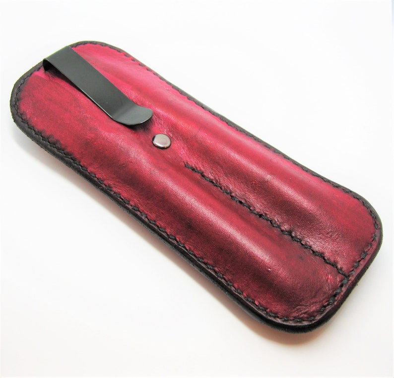 Double Belt Holster for Pen Triweave Etsy