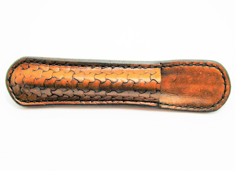 Leather Belt Holster for Pen Triweave Etsy