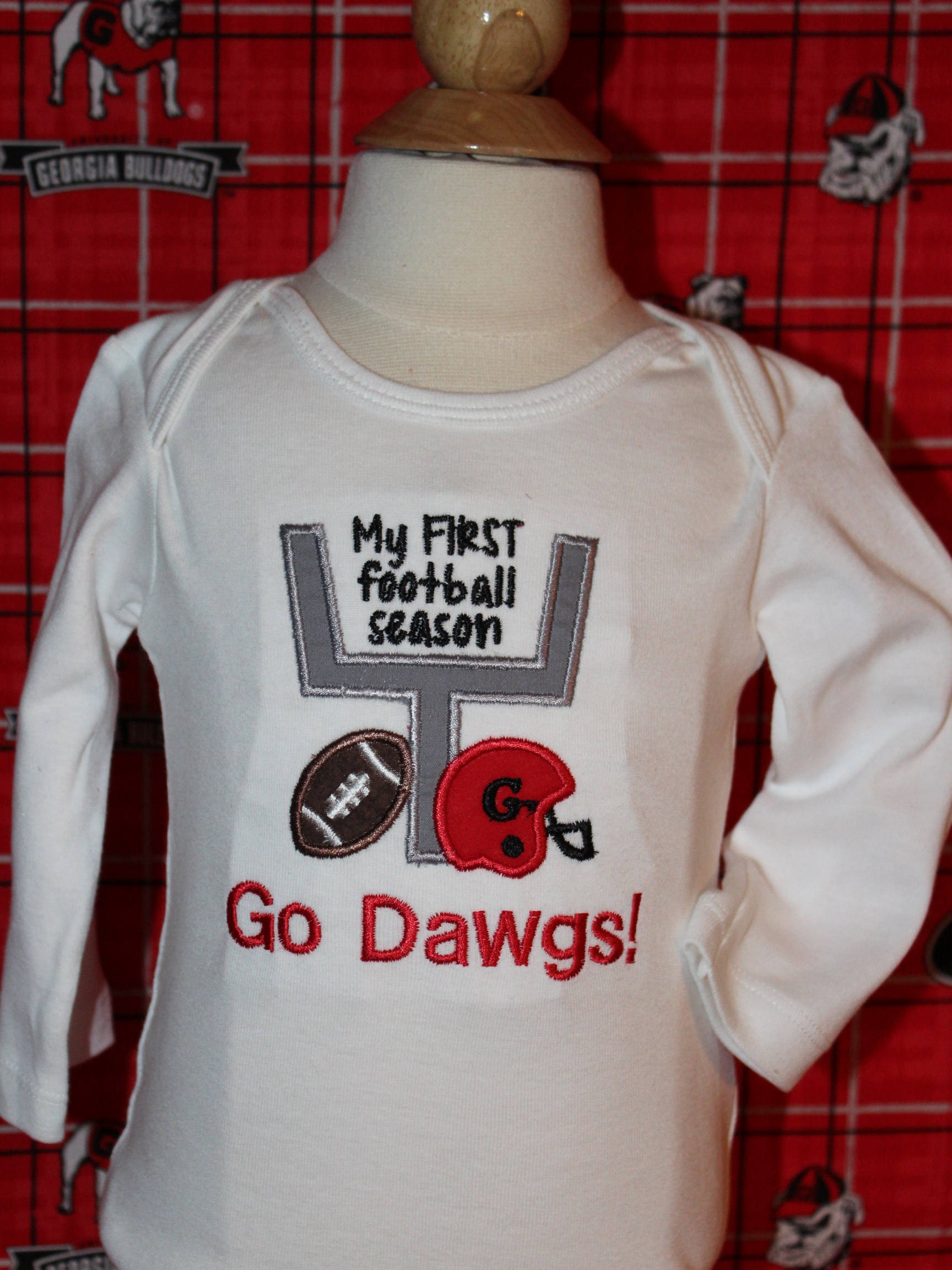 georgia bulldog baby girl clothes