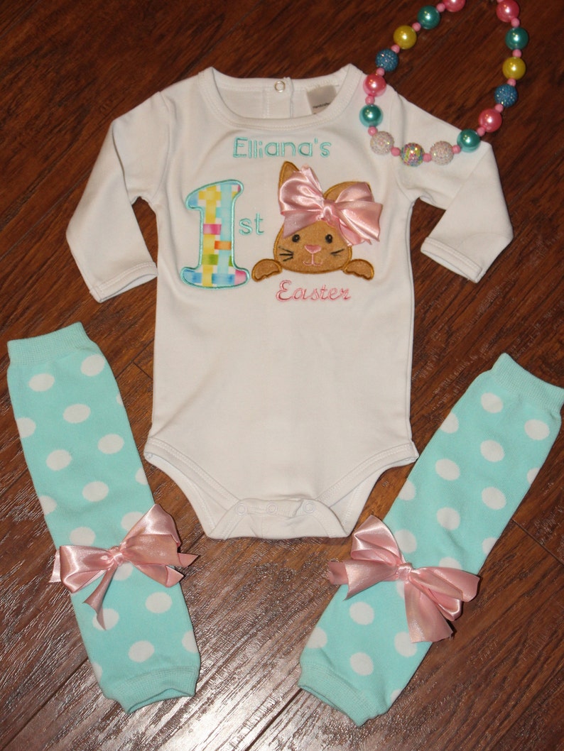baby girl 1st easter outfit