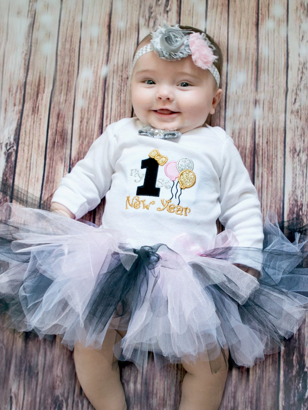 Baby girl New Years outfit New Years eve baby girl outfit Etsy