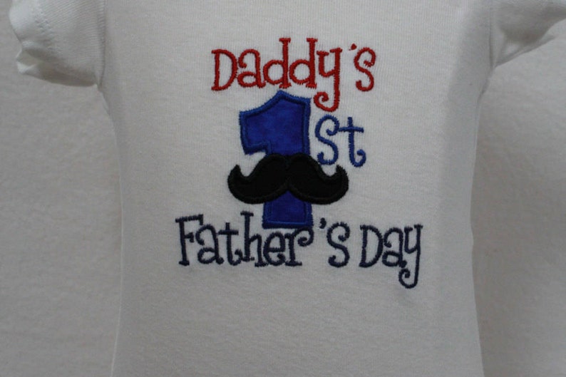 I Love My Daddy Embroidered Baby Sleepsuit Gift Dad Father Day
