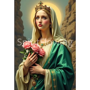 Madonna delle Rose - Collezione Digitale Esclusiva - 15 Immagini sacre