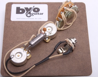 BYOGuitar Hand Wired 3-Way T style Pre-wired Harness