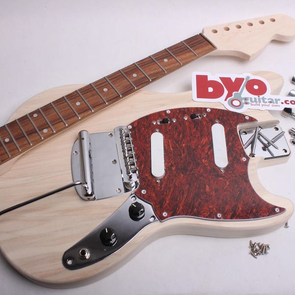 Build Your Own Electric Guitar Kit - Custom Shop Mustang