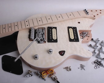 Build Your Own Electric Guitar Kit - Quilt Top Style