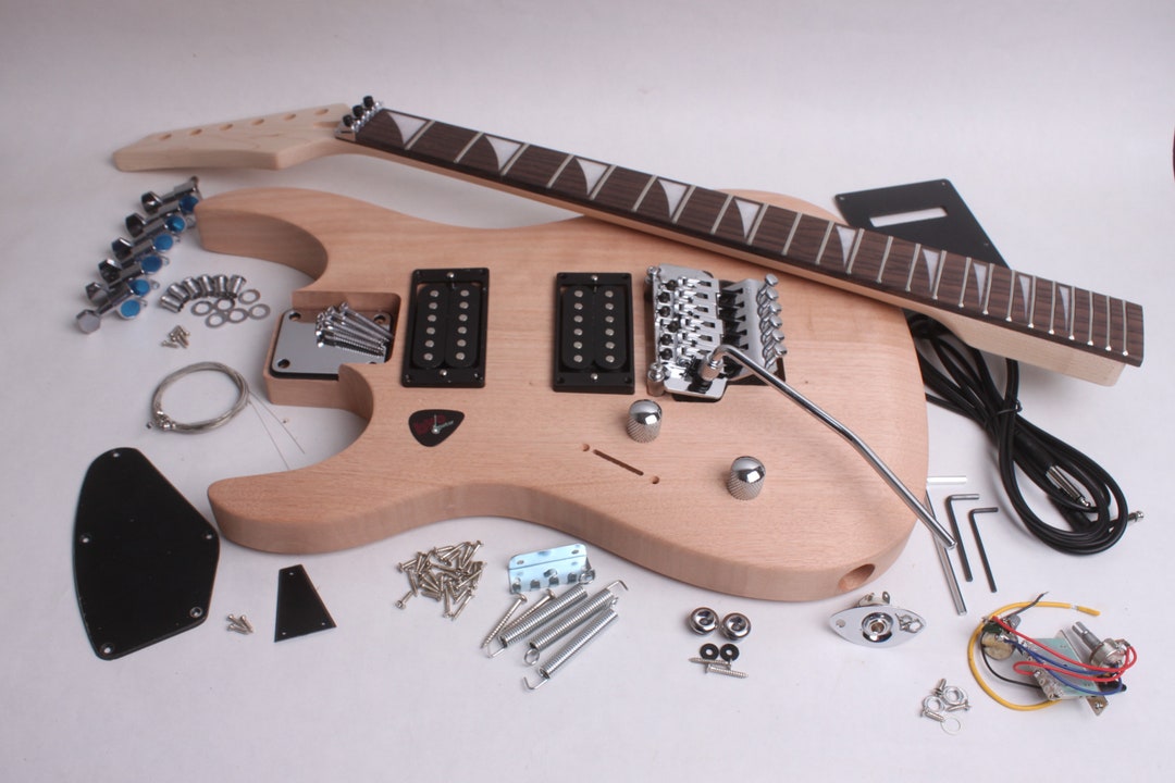 Build Your Own Electric Guitar Kit Lefthanded JS Kit Etsy