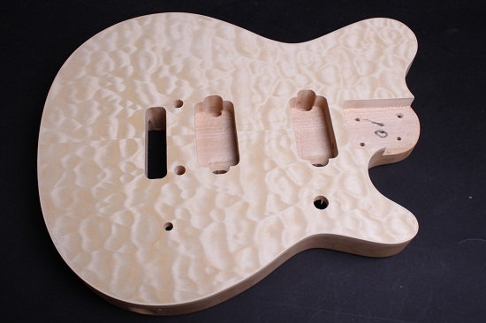 Build Your Own Electric Guitar Kit Quilt Top Style Etsy