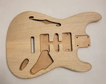 Alder/Swamp Ash Semi Hollow ST Body