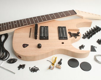 Build Your Own Electric Guitar Kit - Blackout 7 String JS Kit