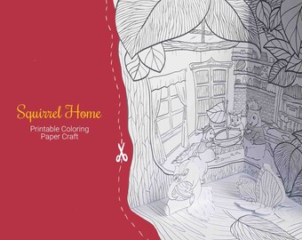 Download 3d Coloring Pages Etsy