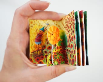 Wizard of Oz Miniature Carousel Book: DIY Paper Craft (Digital Download)