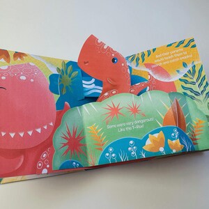 Dinosaurs DIY Pop-Up Book: Printable Family Activity (Digital Download) image 5
