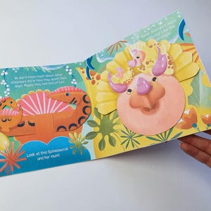 Dinosaurs DIY Pop-Up Book: Printable Family Activity (Digital Download) image 4