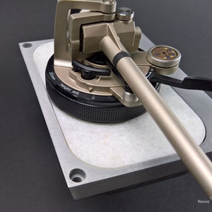 Tone Arm Panel made of mineral casting for Technics SP-10 / sl-1000 mk II / III without aluminium frame