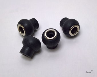 4 x Œillets champignons BEST en noir, gris, rouge et or / Thorens TD-124 TD224 TD135 cb909 cb1236