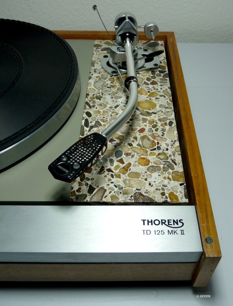 Tonearm Board Made of Quartz Stone for Thorens TD125 Suitable for SME