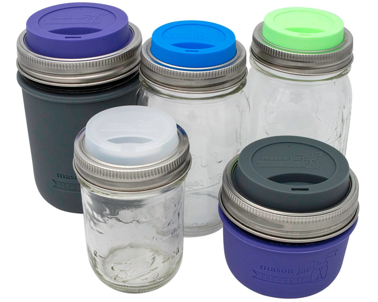12 Mason Jar Straw DIY Lids To Go Mason Drinking Glass Food Grade