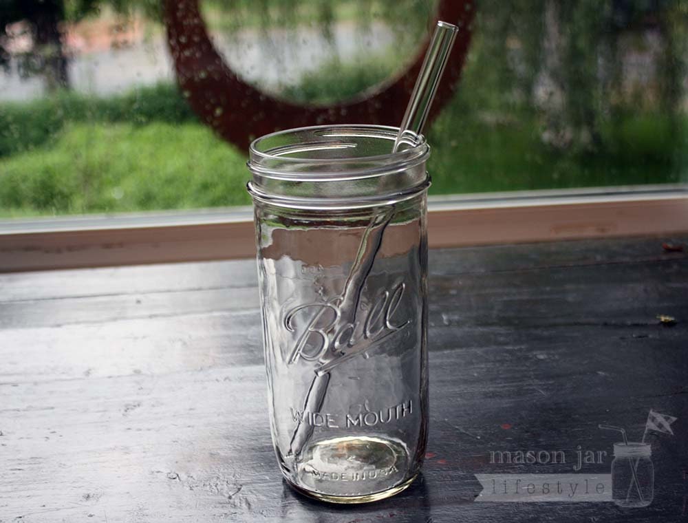 Long Glass Straws 4pack for Tall Glasses or PintandaHalf Etsy